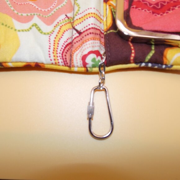 Vera Bradley "Buttercup" Small Folding Colorful Quilted Mini Wallet - Picture 5 of 12